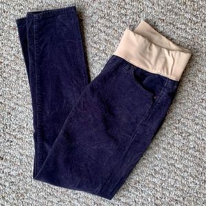 27/4 Gap always skinny corduroy  maternity pants